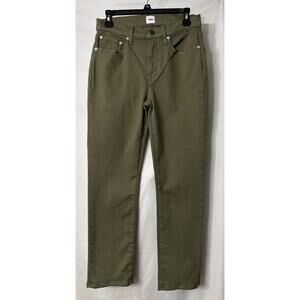 NWT Edwin Womens Green Stretch‎ Bree Slim Skinny Jeans Size 26